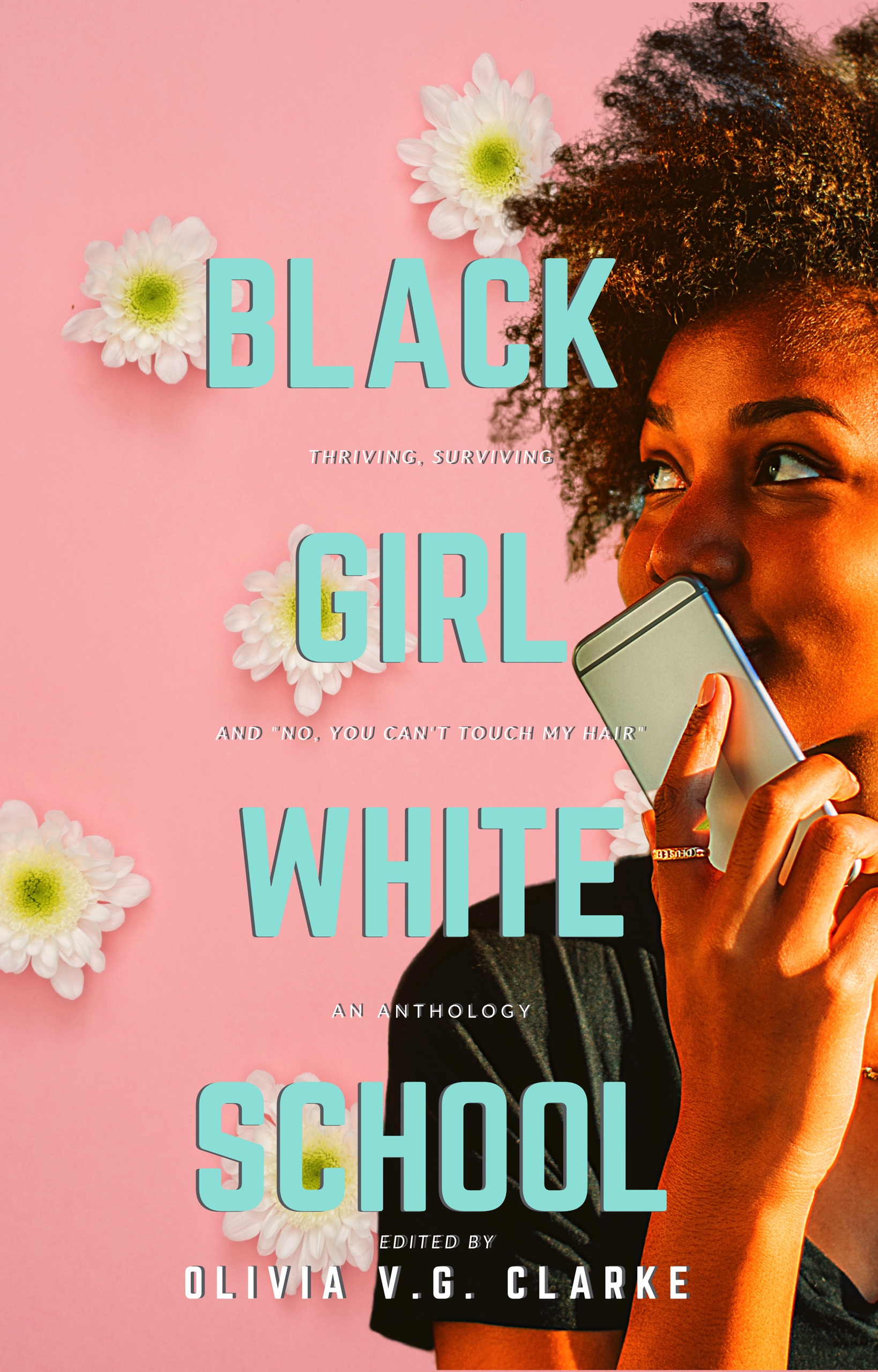 image of book cover vanessa is not a victim featuring african american woman face with large eye